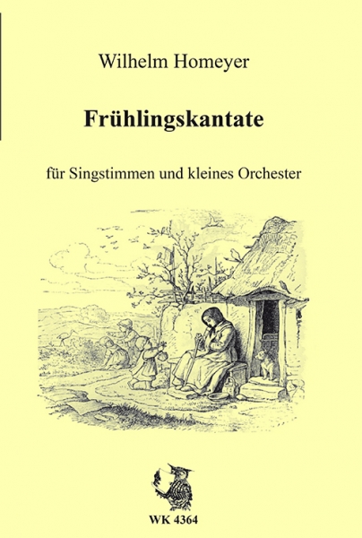 Frühlingskantate - für Singstimmen und Musikinstrumente - Chor-Partitur